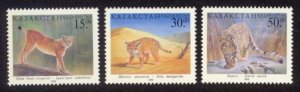 Kazakhstan Sc# 243-5 MNH Wild Cats