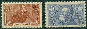 France #313-314  Mint VF NH  Scott $38.25