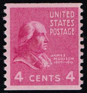 US #843 James Madison; MNH (7.50)