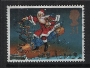 Great Britain  #1778  used  1997  Christmas  31p