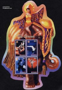 Micronesia 2003, Circus 4v m/s, MNH