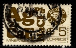 Mexico - #1120a Minerals  (perf 11) - Used