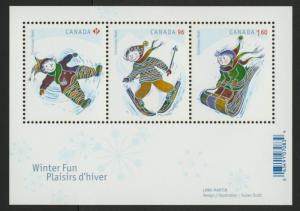 Canada 2291 MNH Christmas, Winter Fun, Sports