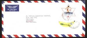 TONGA 1976 cover to NZ - nice franking.....................................84175