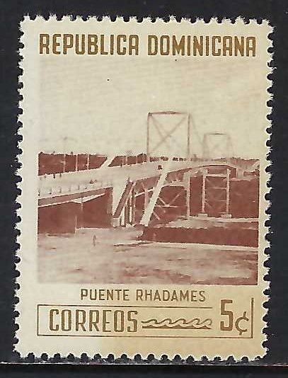 Dominican Republic 521 MNH BRIDGE TONING Q38