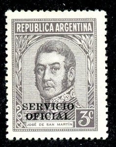 Argentina, Scott #o39, Unused, Hinged