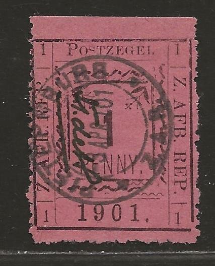 TRANSVAAL SC# 196 (SG#25e)    RIGHT 'AFB'    AVF/CTO