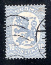 Finland #127 F/VF,   Used,  CV $2.75 ....  1990114