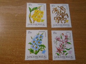 Hungary  #  3377-80  MNH