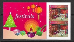 SINGAPORE SGSB76  2012 FESTIVALS  MNH