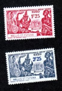 Wallis & Futuna 90-91 Mint!