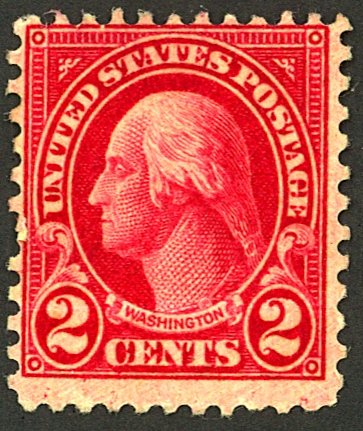 U.S. #554 MINT OG NH CREASE THIN