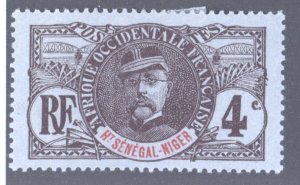 Upper Senegal & Niger, Scott #3, MH