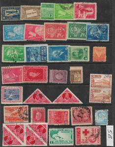 Assortment of early Cuban stamps Lot 5B as pictured