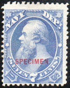 MALACK O39s F/VF NH, NGAI, Specimen, bold color, Nice! c3335