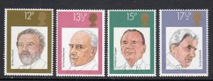 Great Britain #920-3 Music 1980 Never Hinged F8