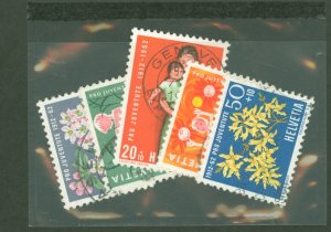 Switzerland #B318-B322  Single (Complete Set)