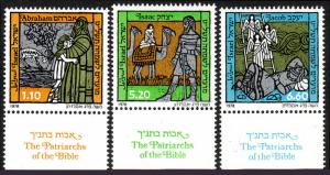 Israel #701-703 MNH with Tabs