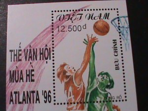 ​VIETNAM- 1996-ATLANTA'96 OLYMPIC GAMES -MNH S/S VF LAST ONE-HARD TO FIND
