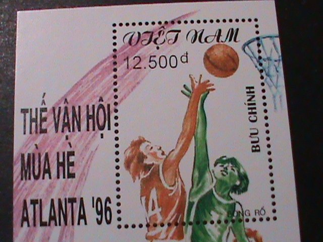 ​VIETNAM- 1996-ATLANTA'96 OLYMPIC GAMES -MNH S/S VF LAST ONE-HARD TO FIND
