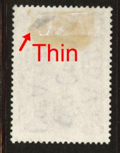 Australia Scott 178 MH* 10sh stamp small hinge thin see back