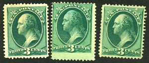 U.S. #184 MINT NG SET