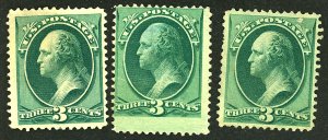 U.S. #184 MINT NG SET