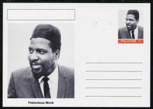 Palatine (Fantasy) Personalities - Thelonious Monk postal...