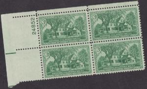 1023 Sagamore Hill MNH Plate Block UL