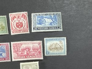 SAMOA # 203-212--MINT NEVER/HINGED----COMPLETE SET---1952