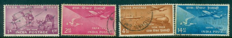 India 1954 Postage Stamp Centenary FU