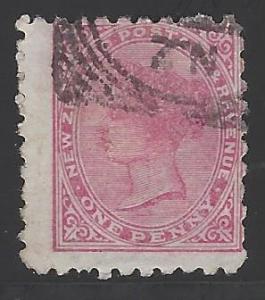 New Zealand Scott # 61, used, perf 10