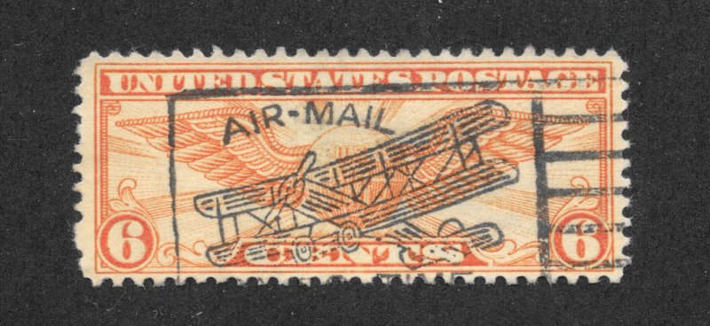 C19 Used, Beautiful S.O.N. Air Mail Cancellation,