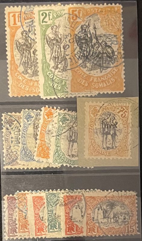 Somali Coast, 1903, SC 49-63,  Set