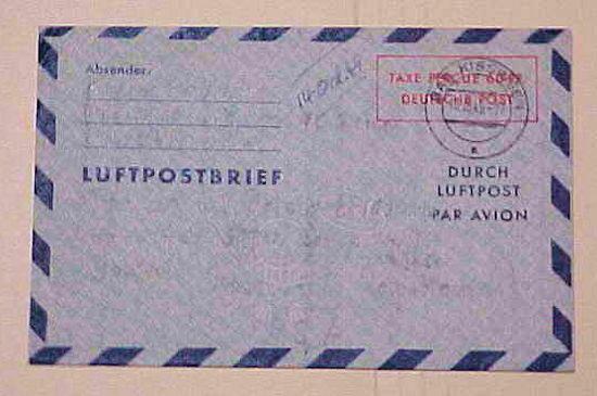 GERMAN  BERLIN AIR LETTER #4 cat.$46.00