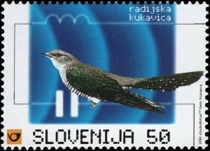 Slovenia 1998 MNH Stamps Scott 331 Radio Birds Cuckoo
