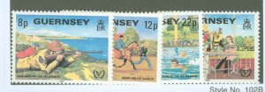 Guernsey #232-235  Single (Complete Set)