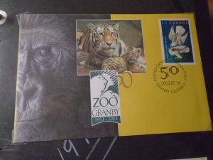 Canada  Special Event Covers   S57  Granby Zoo  2003