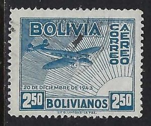 Bolivia C99 VFU AIRPLANE E102-6