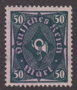 Germany 184 Deutsches Reich Mark Post Horn 50Mk 1922