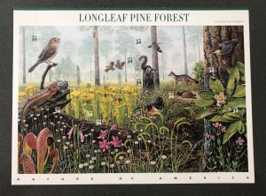 US scott# 3611 Longleaf Pine Forest sheet of 10 stamps MNH