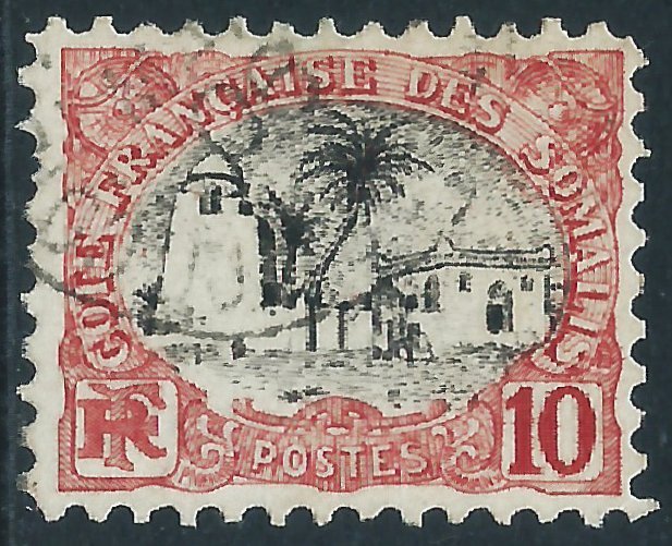 Somali Coast, Sc #53, 10c Used