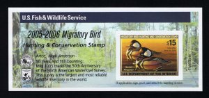 EXCEPTIONAL GENUINE SCOTT #RW72A VF-XF MINT PRISTINE OG NH FEDERAL DUCK STAMP