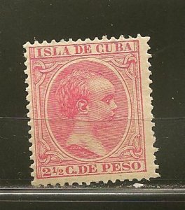 Cuba SC#141 King Alfonso X111 Mint Hinged