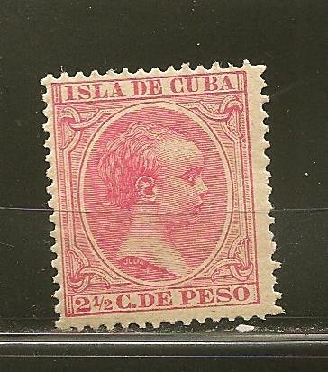 Cuba SC#141 King Alfonso X111 Mint Hinged