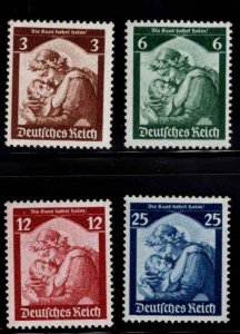 Germany Scott 448-451 MH* stamp set