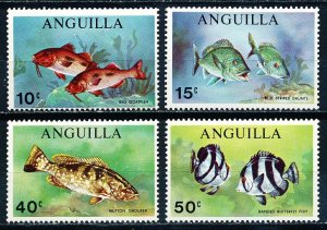 Anguilla #83-86  Set of 4 MNH