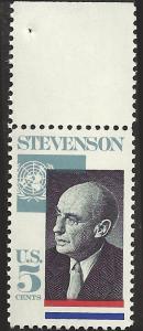 # 1275 MINT NEVER HINGED ADLAI E. STEVENSON