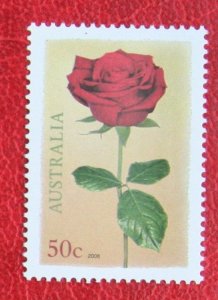 AUSTRALIA 2008 Red Rose MNH Scott# 2771