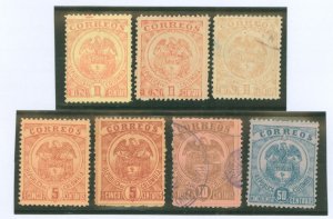 Colombia #162-165 Unused Single (Complete Set)